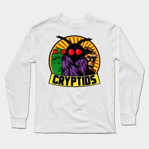 CRYPTIDS Long Sleeve T-Shirt by theanomalius_merch